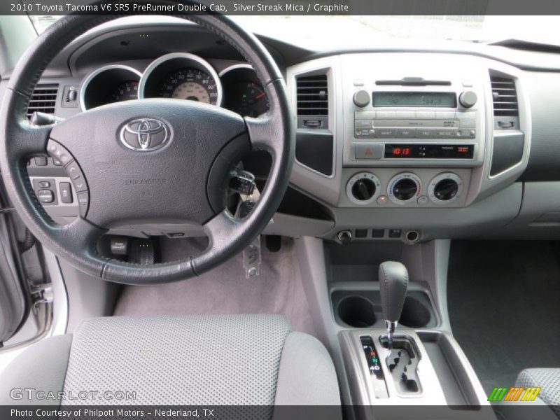 Silver Streak Mica / Graphite 2010 Toyota Tacoma V6 SR5 PreRunner Double Cab