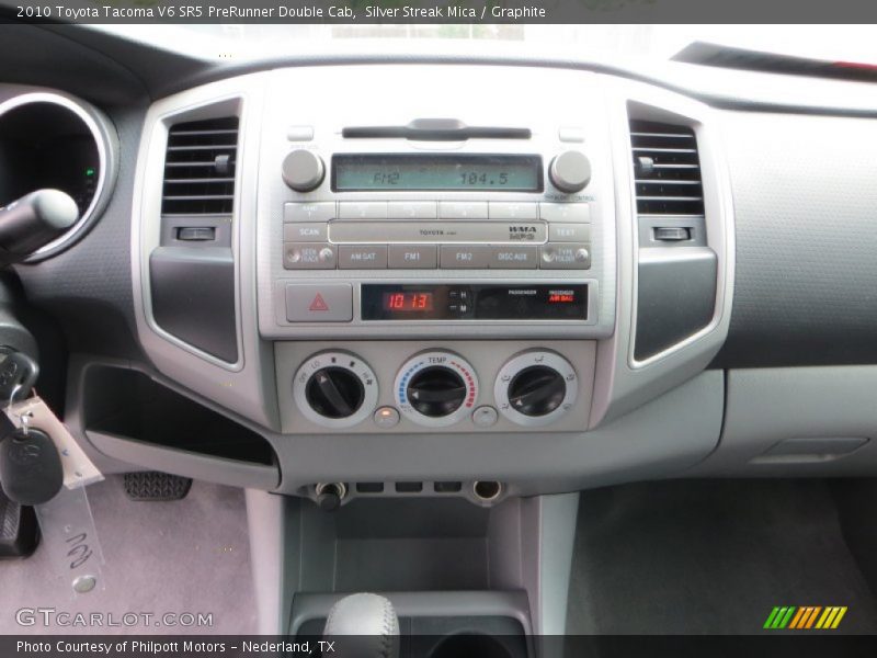 Silver Streak Mica / Graphite 2010 Toyota Tacoma V6 SR5 PreRunner Double Cab