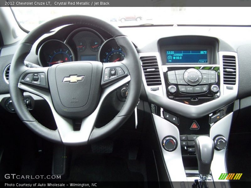 Crystal Red Metallic / Jet Black 2012 Chevrolet Cruze LT