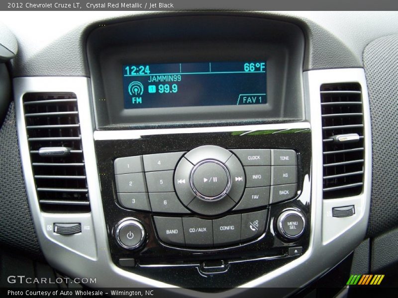 Crystal Red Metallic / Jet Black 2012 Chevrolet Cruze LT
