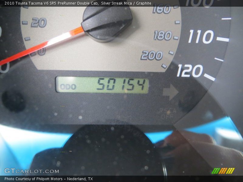 Silver Streak Mica / Graphite 2010 Toyota Tacoma V6 SR5 PreRunner Double Cab