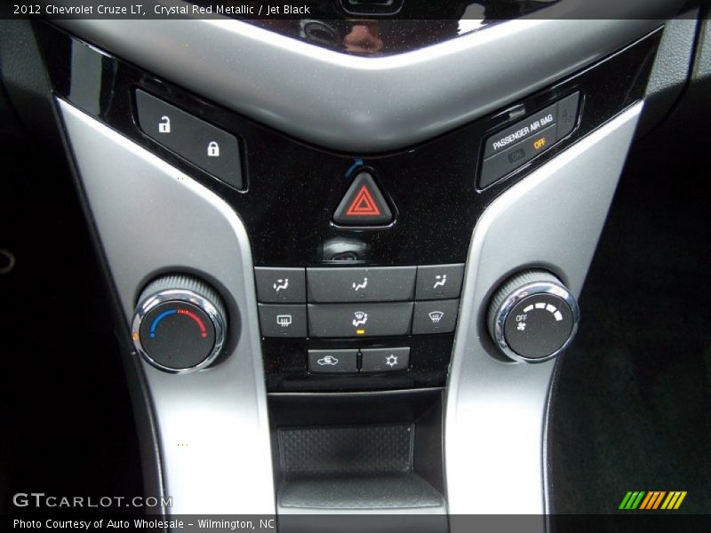 Crystal Red Metallic / Jet Black 2012 Chevrolet Cruze LT