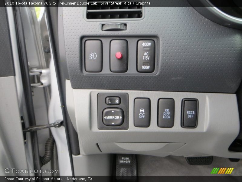 Silver Streak Mica / Graphite 2010 Toyota Tacoma V6 SR5 PreRunner Double Cab