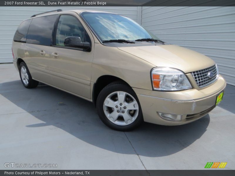 Dune Pearl Metallic / Pebble Beige 2007 Ford Freestar SEL