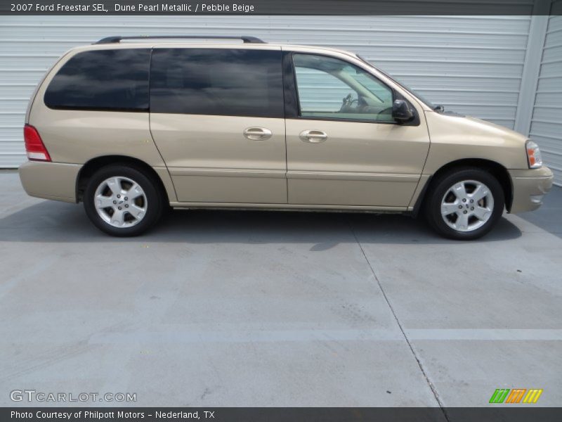 Dune Pearl Metallic / Pebble Beige 2007 Ford Freestar SEL