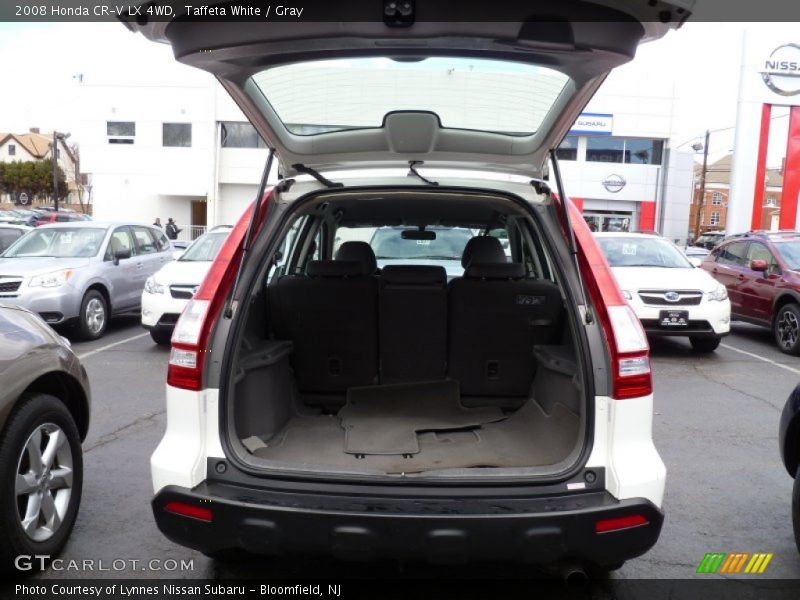 Taffeta White / Gray 2008 Honda CR-V LX 4WD