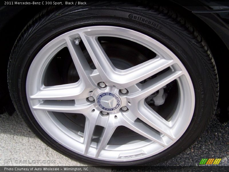 Black / Black 2011 Mercedes-Benz C 300 Sport