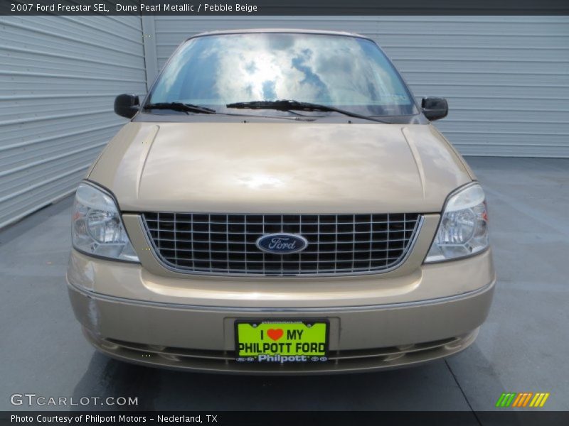 Dune Pearl Metallic / Pebble Beige 2007 Ford Freestar SEL
