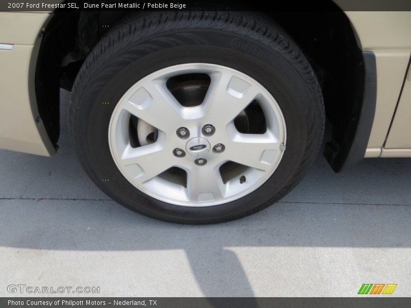Dune Pearl Metallic / Pebble Beige 2007 Ford Freestar SEL