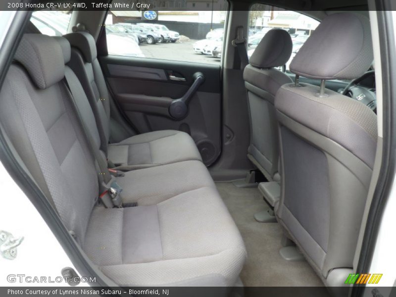 Taffeta White / Gray 2008 Honda CR-V LX 4WD