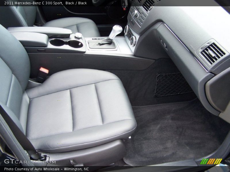 Black / Black 2011 Mercedes-Benz C 300 Sport