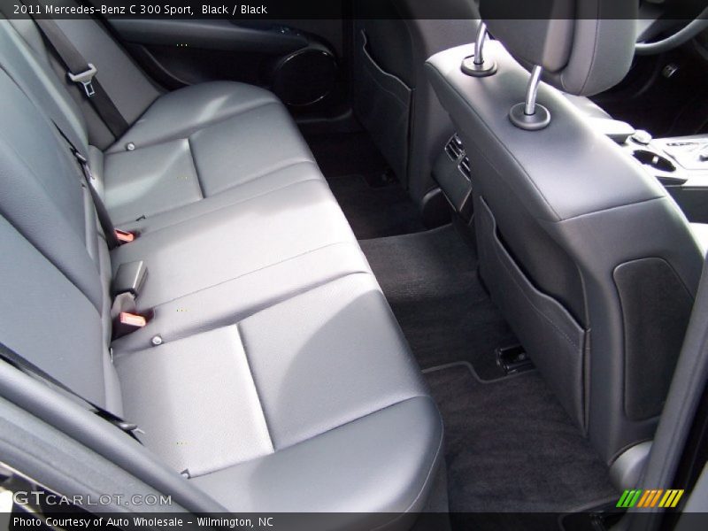 Black / Black 2011 Mercedes-Benz C 300 Sport