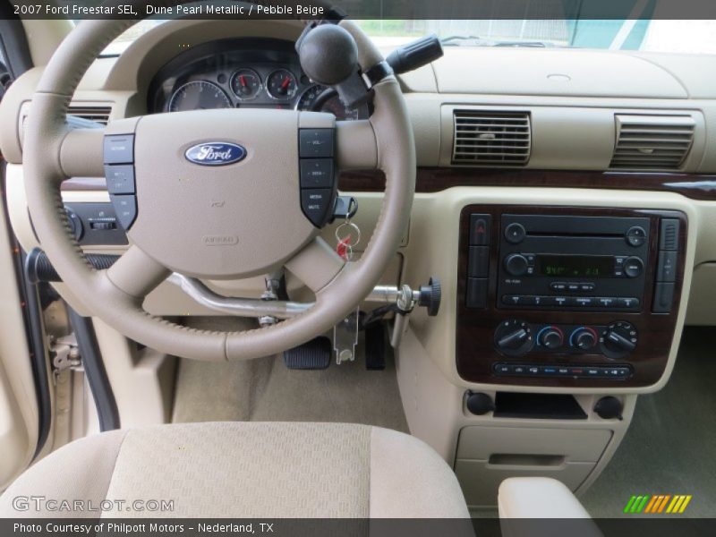 Dune Pearl Metallic / Pebble Beige 2007 Ford Freestar SEL