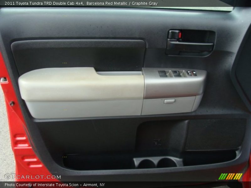 Barcelona Red Metallic / Graphite Gray 2011 Toyota Tundra TRD Double Cab 4x4