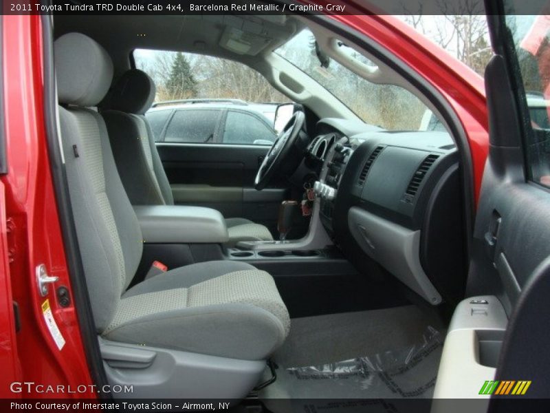 Barcelona Red Metallic / Graphite Gray 2011 Toyota Tundra TRD Double Cab 4x4