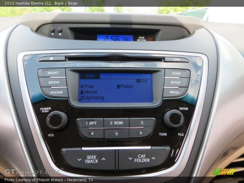 Black / Beige 2013 Hyundai Elantra GLS