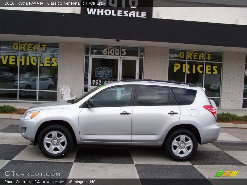 Classic Silver Metallic / Ash Gray 2010 Toyota RAV4 I4