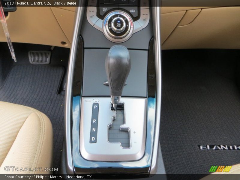 Black / Beige 2013 Hyundai Elantra GLS