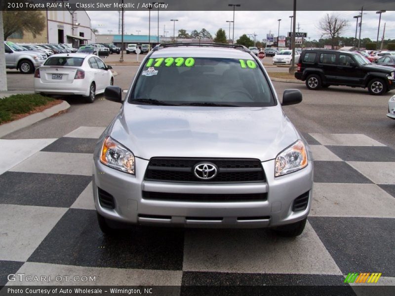 Classic Silver Metallic / Ash Gray 2010 Toyota RAV4 I4