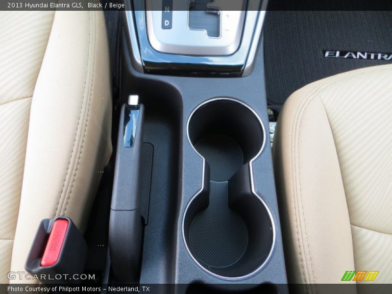 Black / Beige 2013 Hyundai Elantra GLS