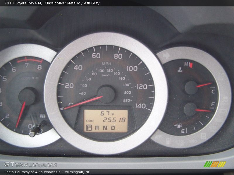 Classic Silver Metallic / Ash Gray 2010 Toyota RAV4 I4