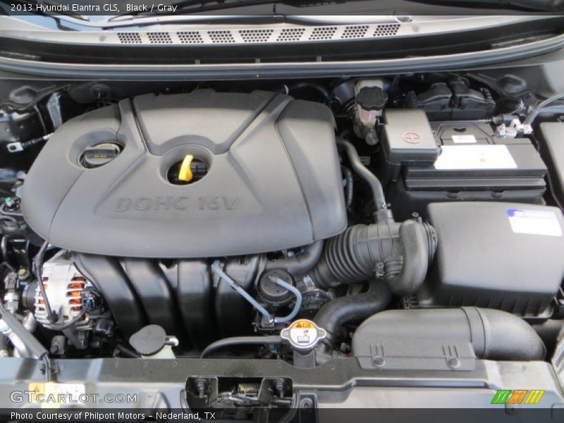 Black / Gray 2013 Hyundai Elantra GLS