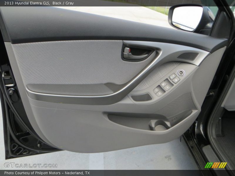 Black / Gray 2013 Hyundai Elantra GLS