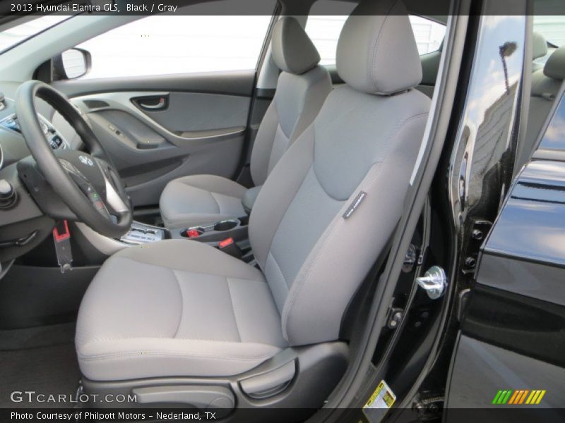 Black / Gray 2013 Hyundai Elantra GLS
