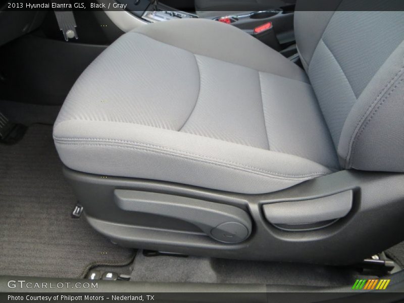 Black / Gray 2013 Hyundai Elantra GLS