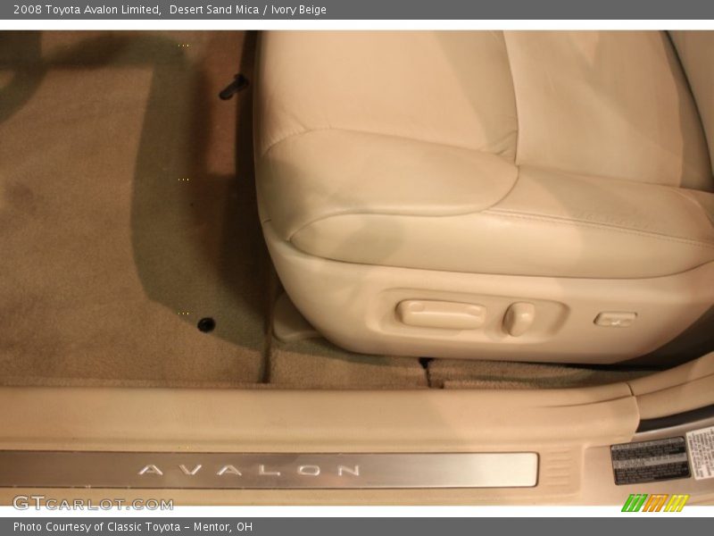 Desert Sand Mica / Ivory Beige 2008 Toyota Avalon Limited
