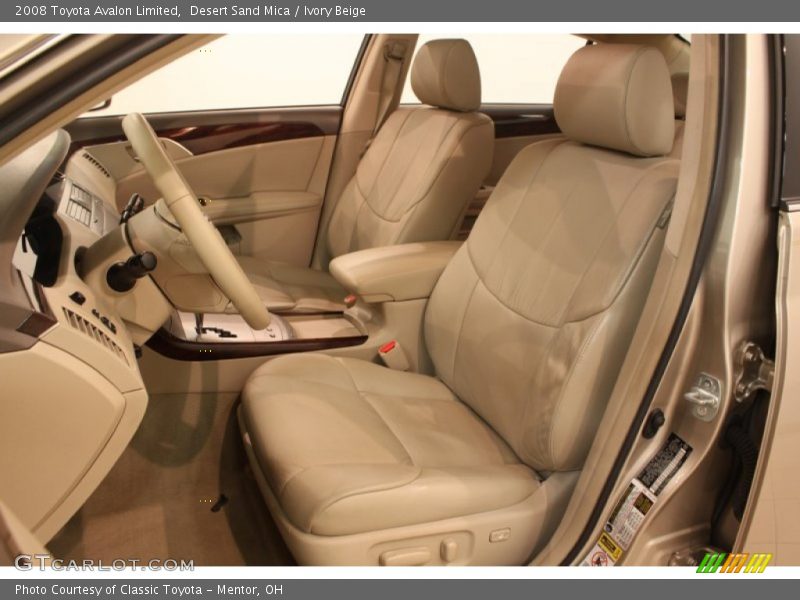 Desert Sand Mica / Ivory Beige 2008 Toyota Avalon Limited