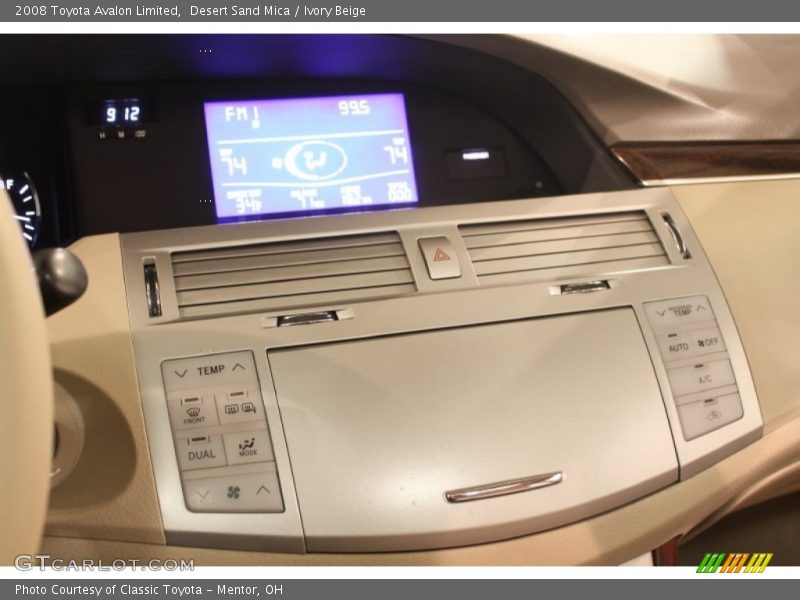 Desert Sand Mica / Ivory Beige 2008 Toyota Avalon Limited