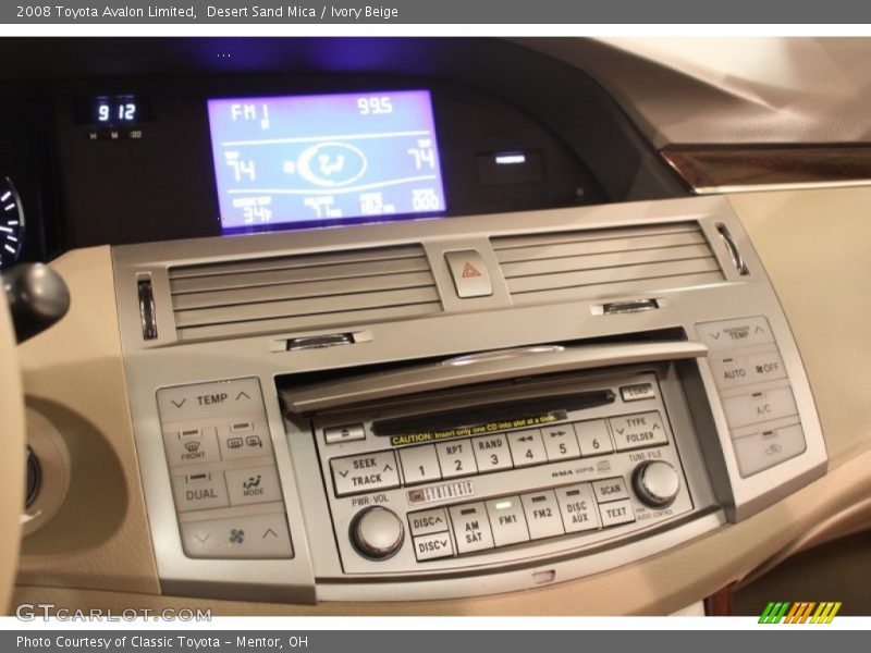 Desert Sand Mica / Ivory Beige 2008 Toyota Avalon Limited