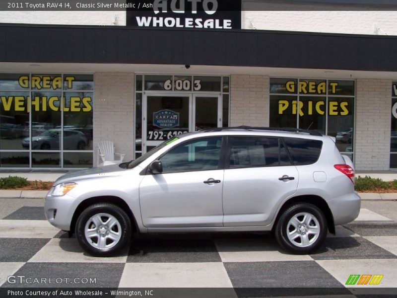 Classic Silver Metallic / Ash 2011 Toyota RAV4 I4