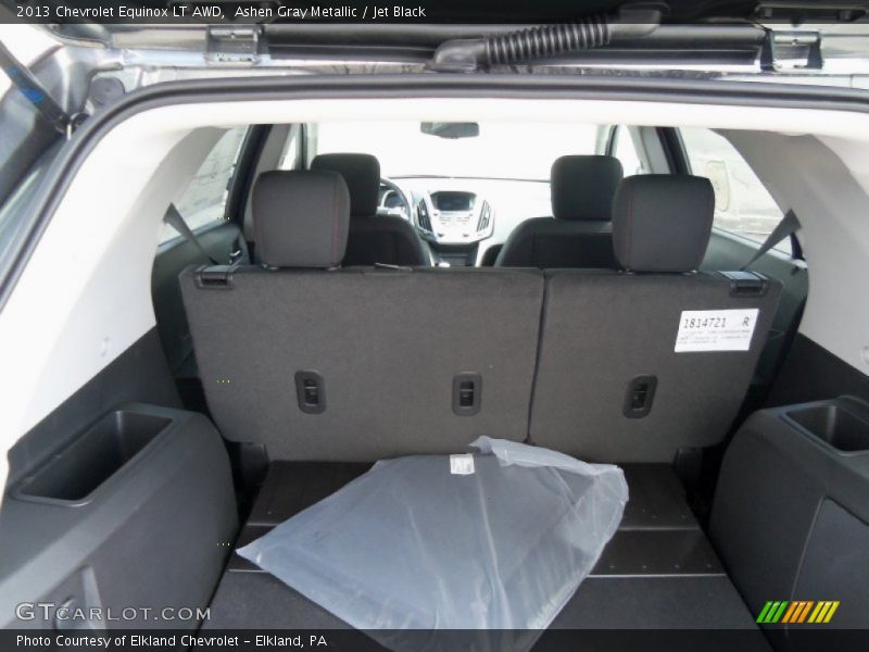 Ashen Gray Metallic / Jet Black 2013 Chevrolet Equinox LT AWD