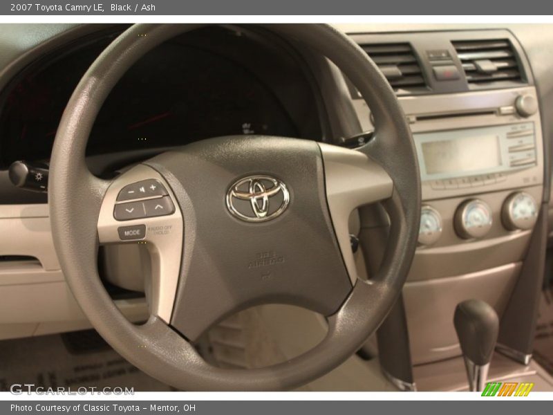 Black / Ash 2007 Toyota Camry LE