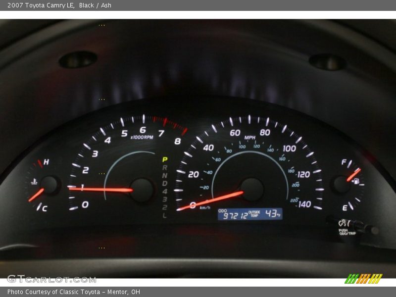Black / Ash 2007 Toyota Camry LE
