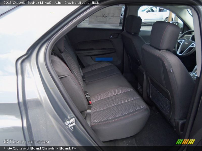 Ashen Gray Metallic / Jet Black 2013 Chevrolet Equinox LT AWD