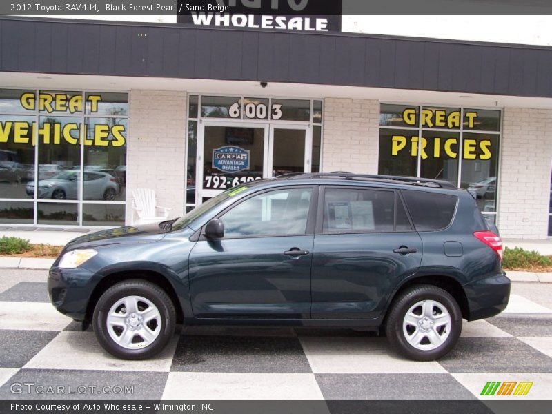 Black Forest Pearl / Sand Beige 2012 Toyota RAV4 I4