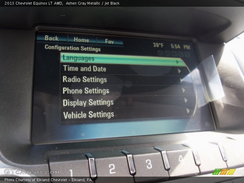 Ashen Gray Metallic / Jet Black 2013 Chevrolet Equinox LT AWD