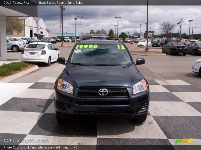 Black Forest Pearl / Sand Beige 2012 Toyota RAV4 I4
