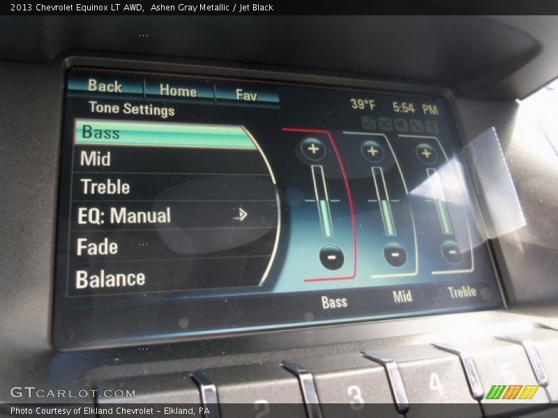 Ashen Gray Metallic / Jet Black 2013 Chevrolet Equinox LT AWD