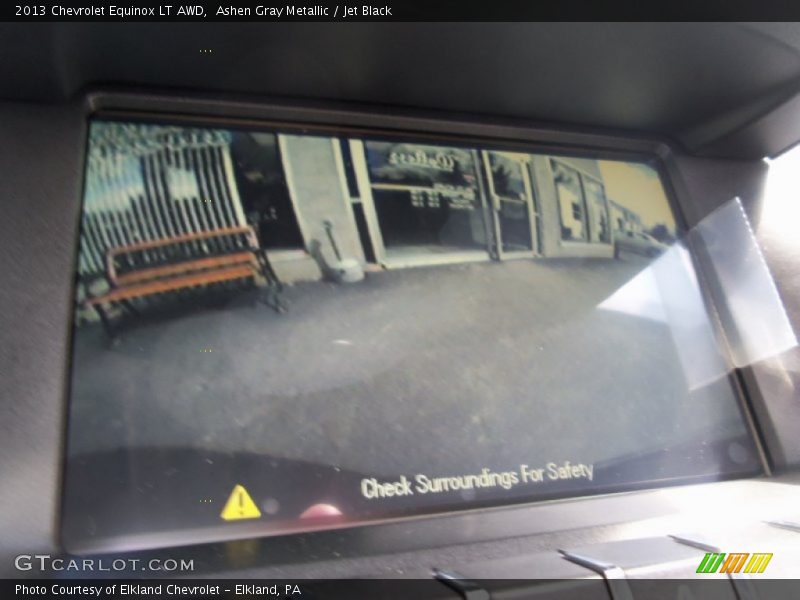 Ashen Gray Metallic / Jet Black 2013 Chevrolet Equinox LT AWD