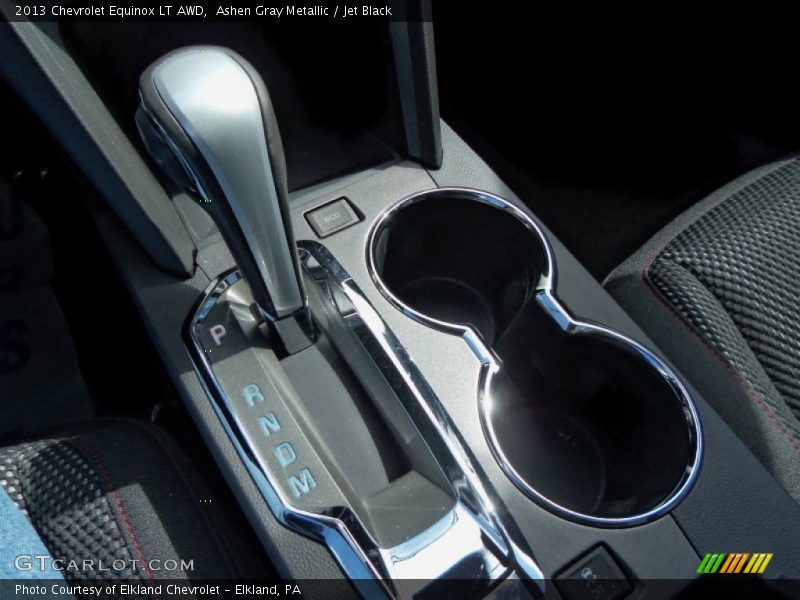 Ashen Gray Metallic / Jet Black 2013 Chevrolet Equinox LT AWD