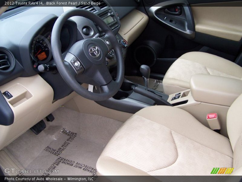 Black Forest Pearl / Sand Beige 2012 Toyota RAV4 I4