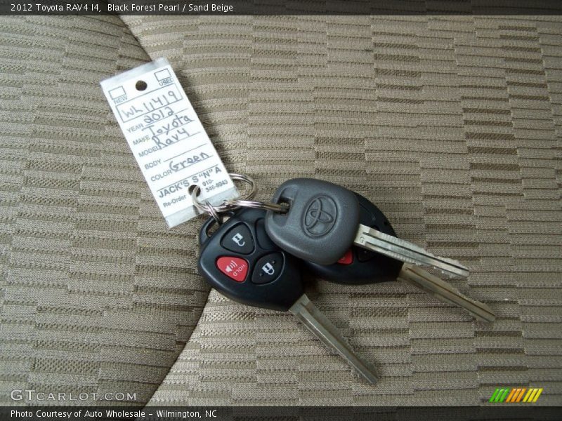 Black Forest Pearl / Sand Beige 2012 Toyota RAV4 I4
