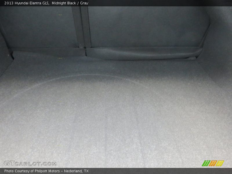 Midnight Black / Gray 2013 Hyundai Elantra GLS