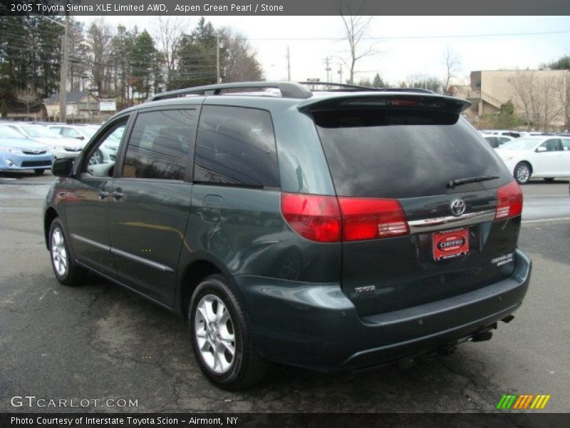 Aspen Green Pearl / Stone 2005 Toyota Sienna XLE Limited AWD