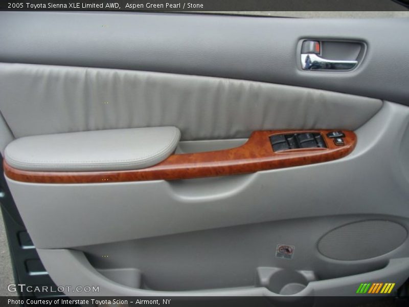 Aspen Green Pearl / Stone 2005 Toyota Sienna XLE Limited AWD