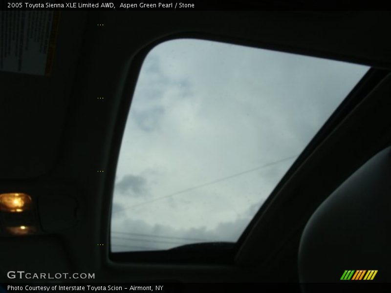 Aspen Green Pearl / Stone 2005 Toyota Sienna XLE Limited AWD